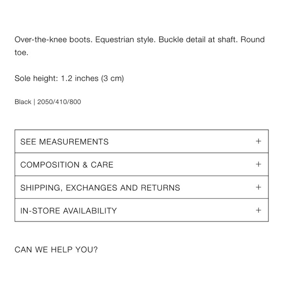 Zara BUCKLED KNEE HIGH riding BOOTS size US10 NWT - Picture 8 of 9